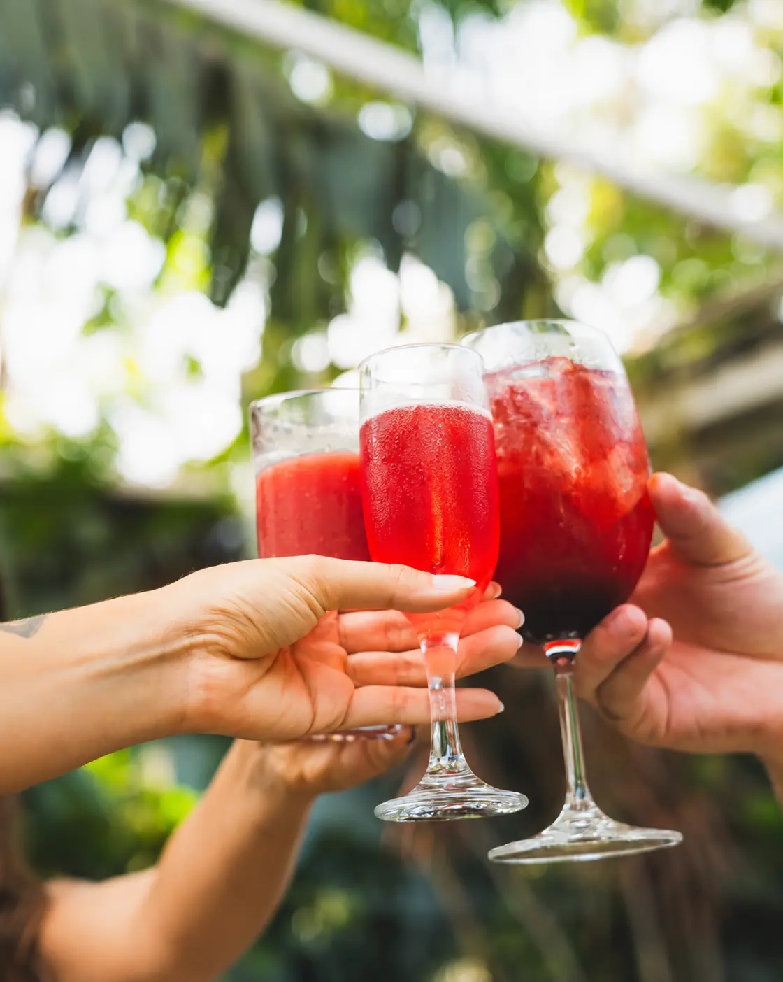 Drink servido no Sabai
